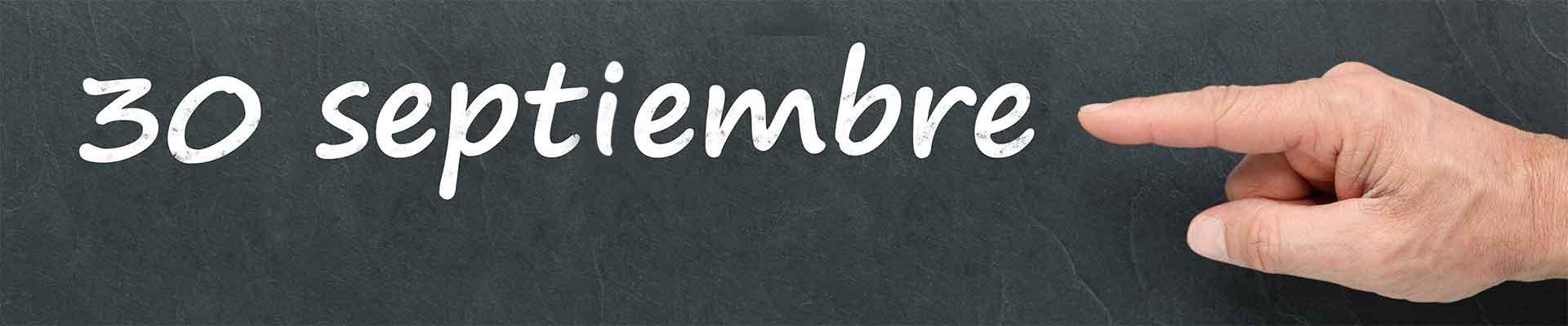 Autónomos: Fecha límite 30 de septiembre