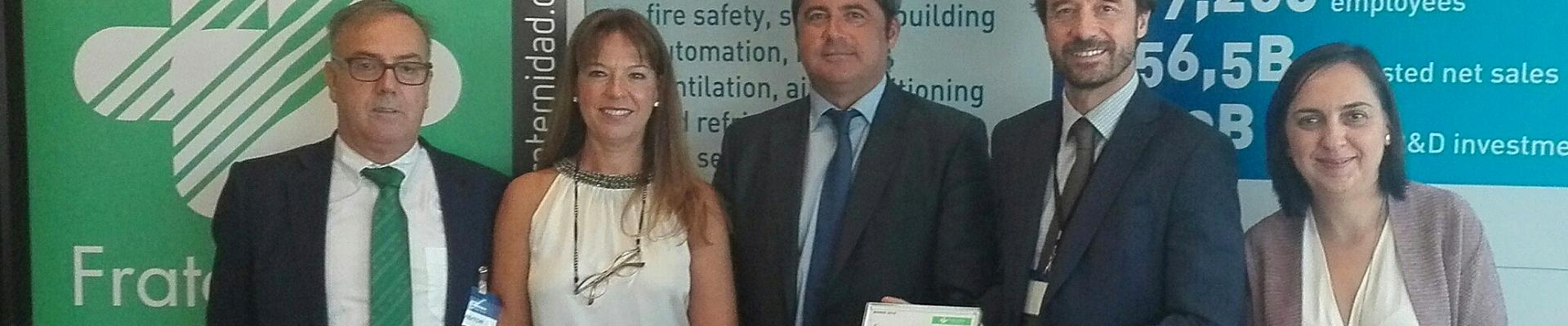 Entrega del reconocimiento Bonus a la empresa CIATESA