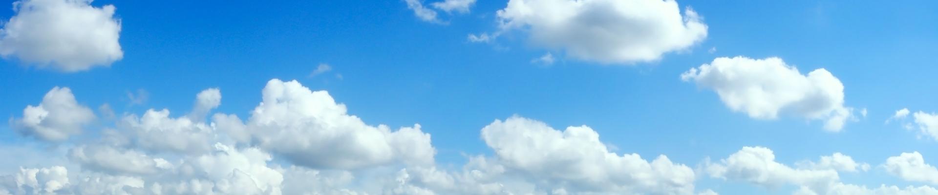 Nubes en el cielo