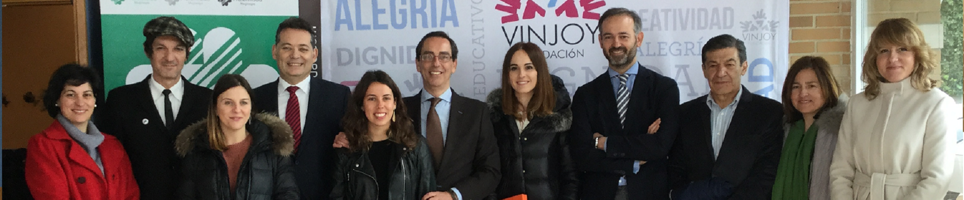 Ponentes y representantes Mutua Asturias, Vinjoy, Sen global salud