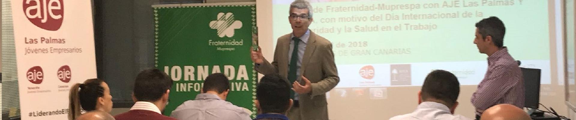 Presentacion de la jornada de Fraternidad-Muprespa en Las Palmas