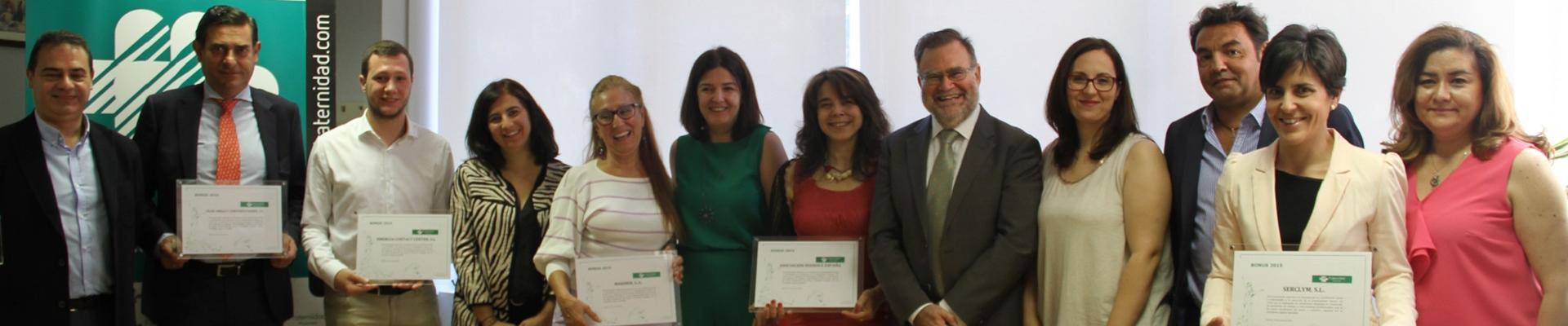 Entrega del Bonus 2015 en Fraternidad-Muprespa de Madrid