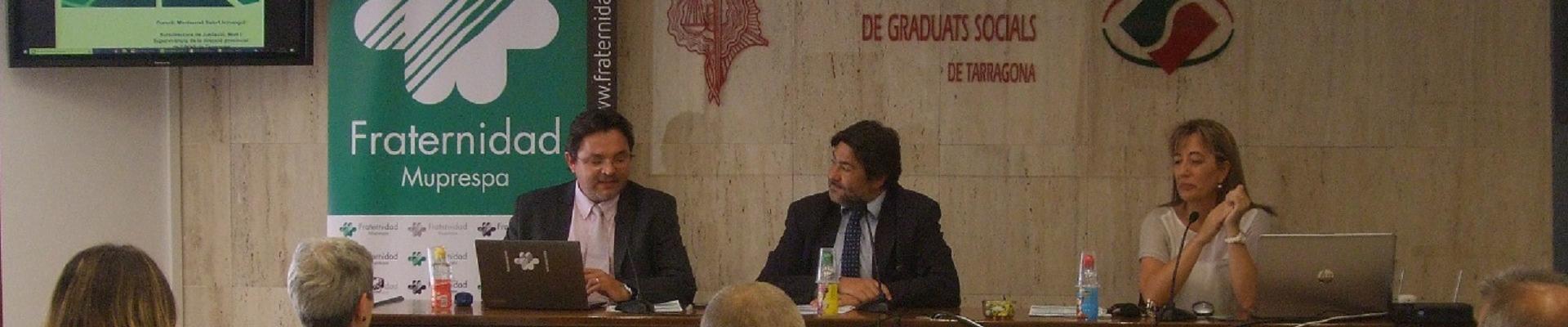 Vista general jornada informativa Fraternidad-Muprespa Tarragona