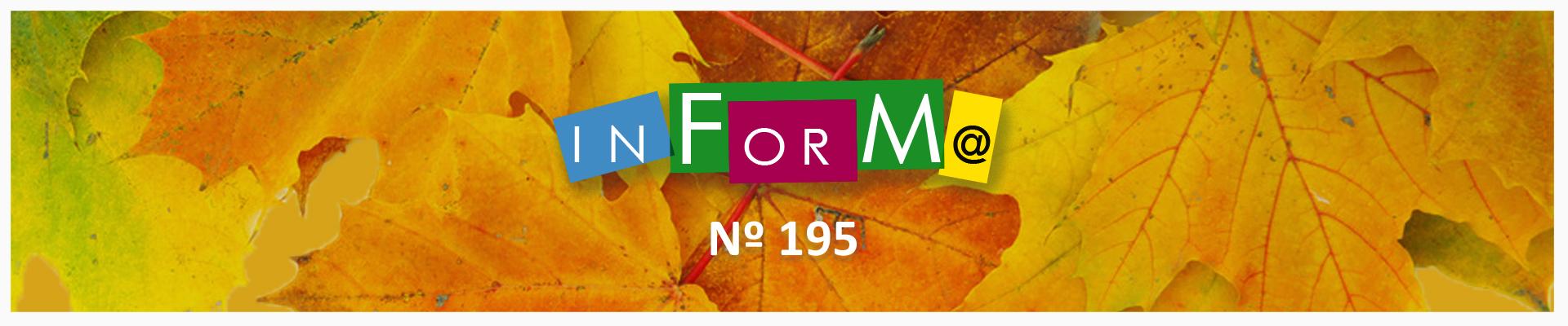 Fraternidad-Muprespa: boletín inForM@ - número 195 - 25 de septiembre 2018