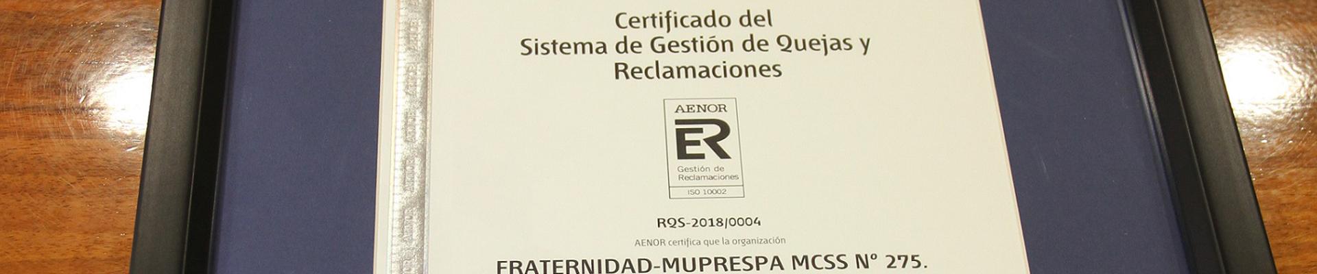 Satisfacción do cliente. ISO 10002