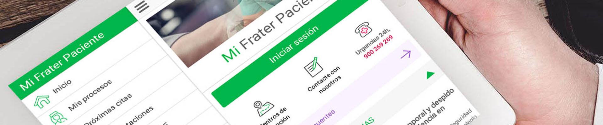 Mi Frater Paciente ® Aplicació per a dispositius mòbils