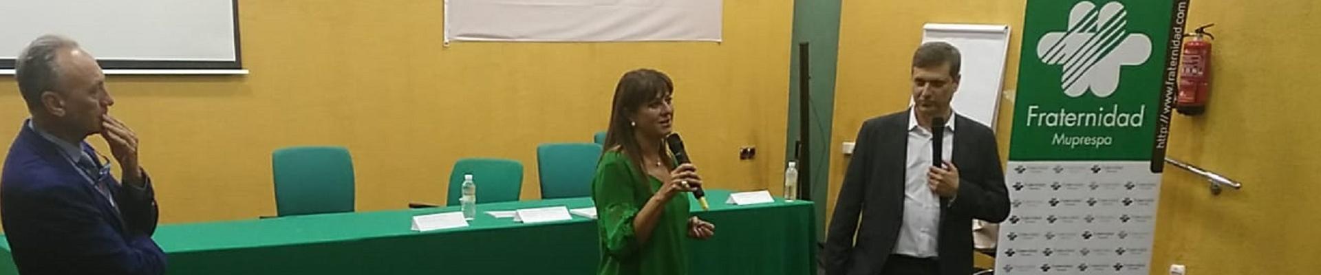 Natalia Fdez. Laviada, durante su presentación en la jornada