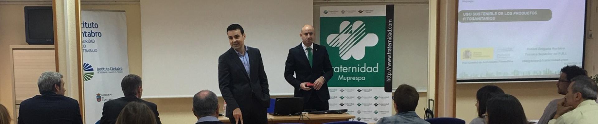 El Instituto Cántabro de Seguridad y Salud en el Trabajo organizó la jornada con la colaboración de Fraternidad-Muprespa