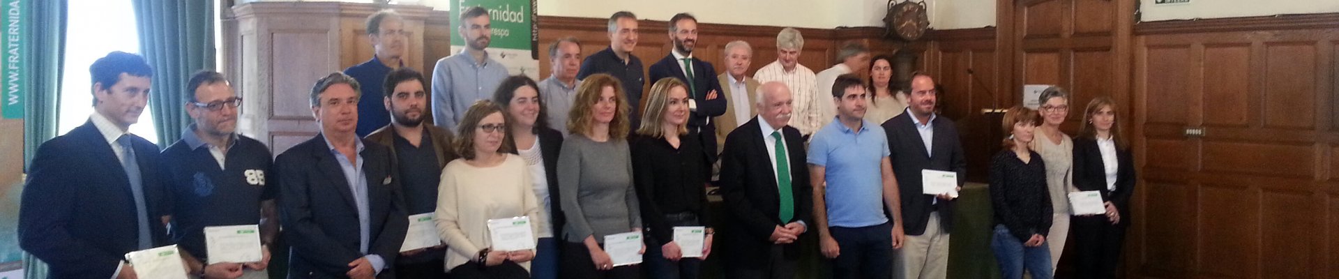 Fraternidad-Muprespa entrega en San Sebastián los diplomas Bonus 2014 a empresas mutualistas