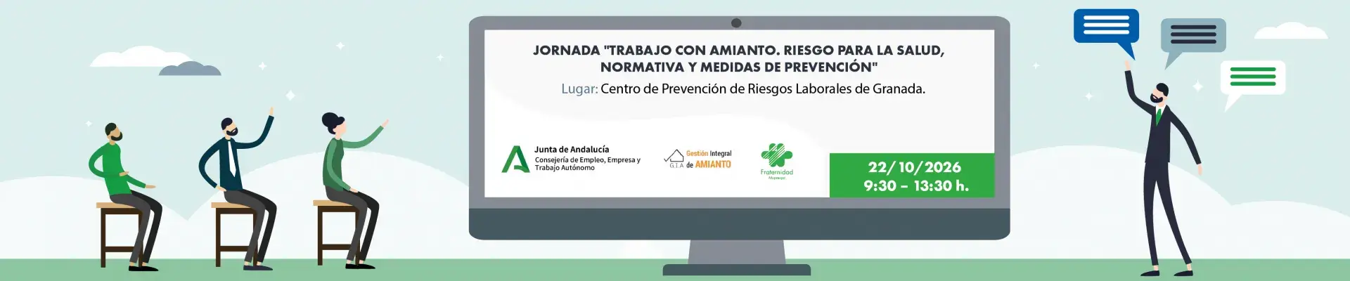 Banner jornada CPRL Granada 22 de octubre 2026