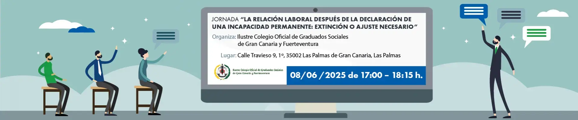 Banner  Jornada 807 COGS Las Palmas