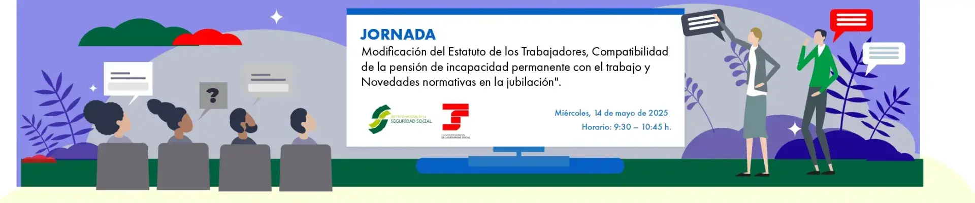 Banner Jornada 1405 Palencia INSS-TGSS