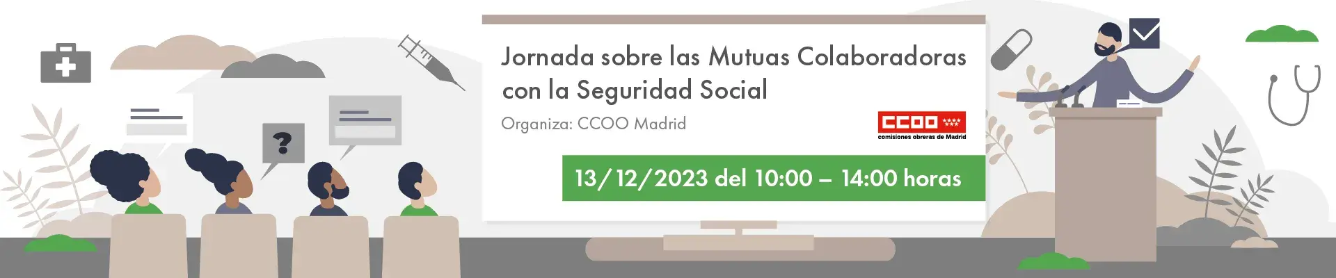 Banner Jornada CCOO Madrid