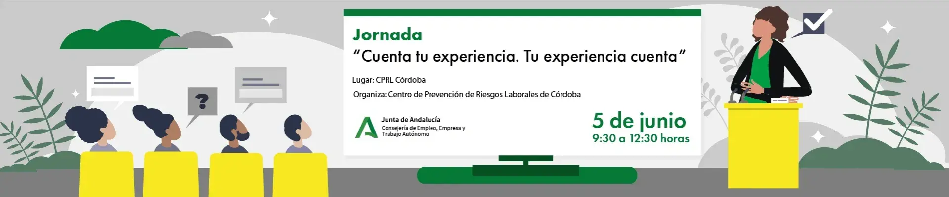 Banner Jornada CPRL Córdoba 5 DE JUNIO