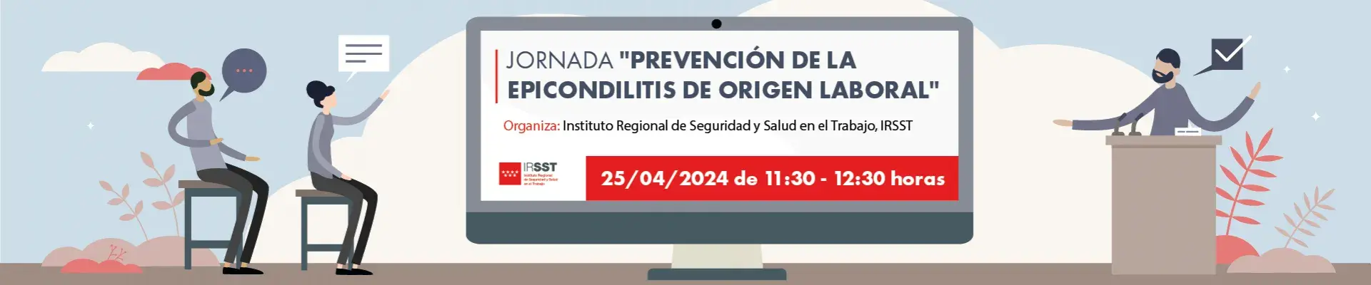 Banner Participación Webinar 2504 IRSST