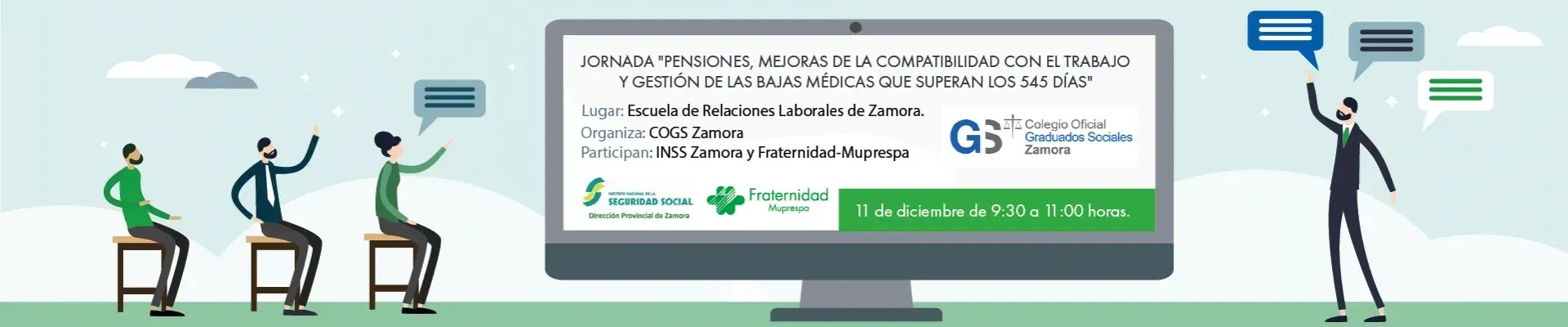 RRSS Banner - Eguna 1112 COGS Zamora