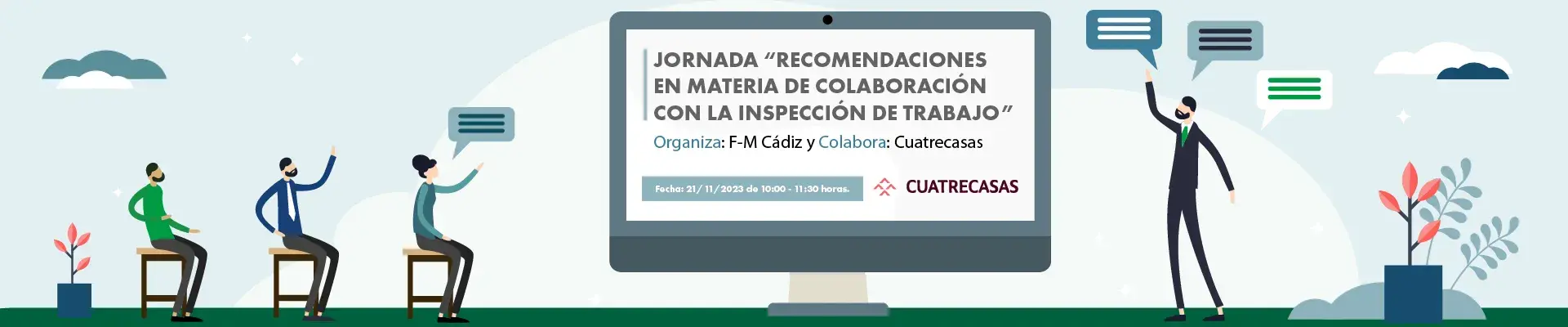 Jornada en Cádiz. "Recomendaciones con la Inspección de Trabajo" con Cuatrecasas