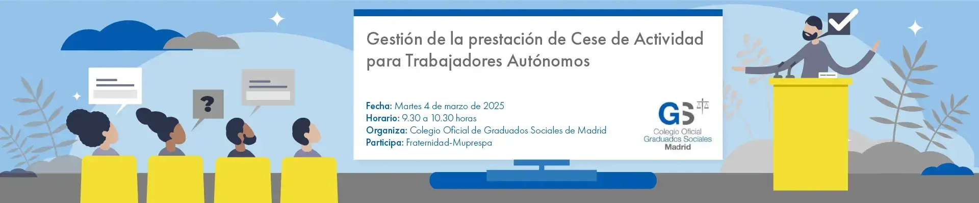 Banner Jornada COGS Madrid 4 de marzo de 2025
