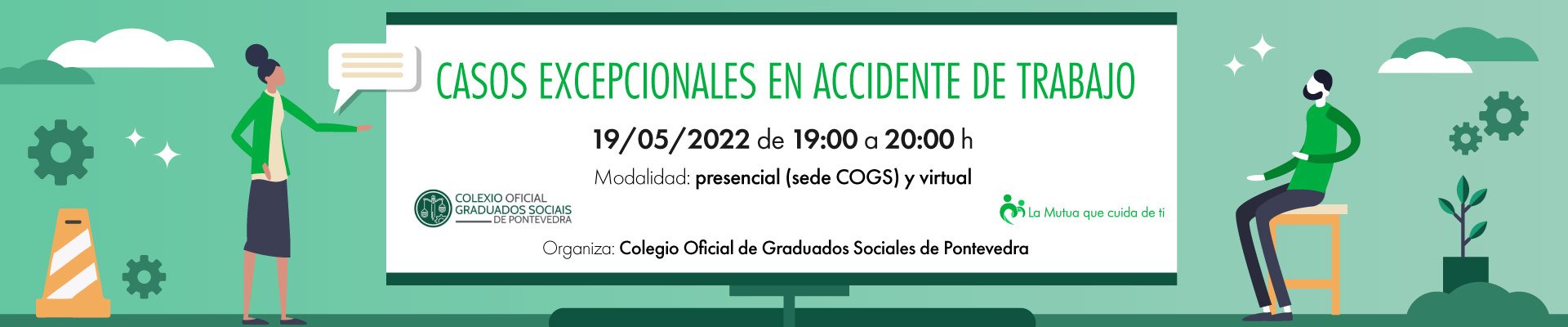 banner jornada del Colegio de Graduados Sociales de Pontevedra
