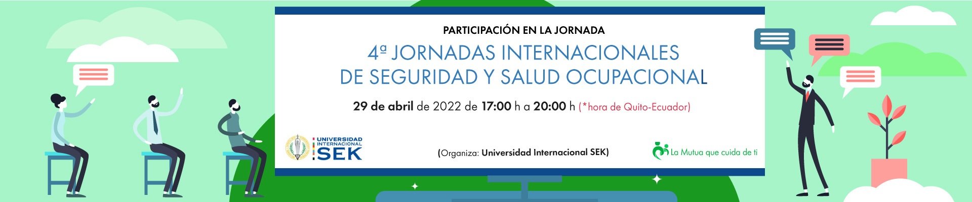 Banner Jornadas Internacionales de Seguridad y Salud Ocupacional
