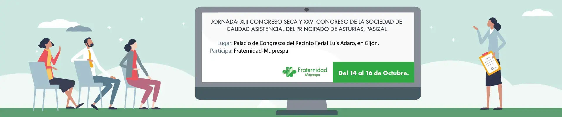 Banner  Congreso SECA 14-1610 Gijón 