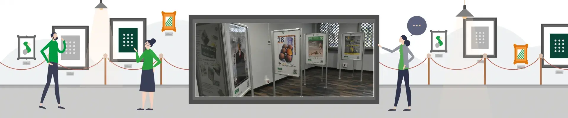 Fraternidad-Muprespa ha reunido 27 carteles que se pueden ver en el centro PRL de Granada