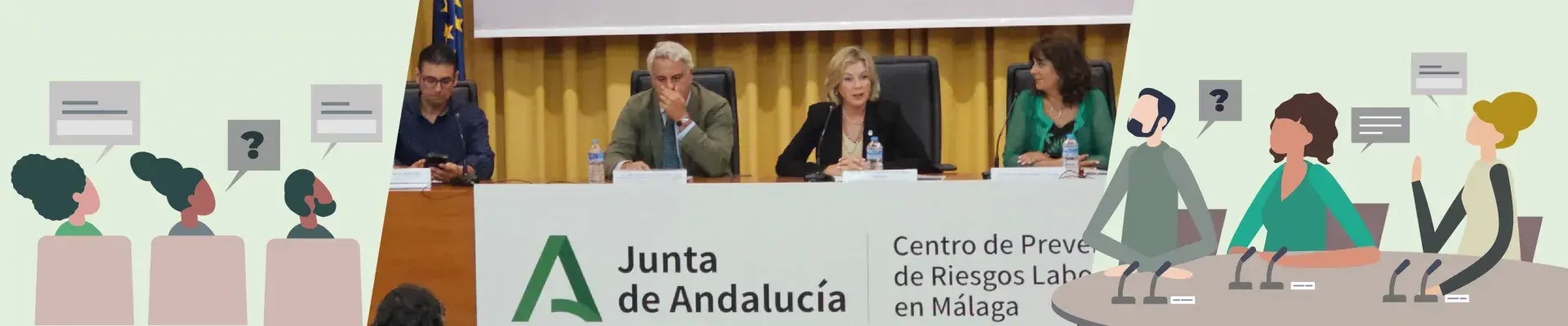 Fraternidad-Muprespa participa en una jornada sobre cultura preventiva del Centro de Prevención de Riesgos Laborales de Málaga