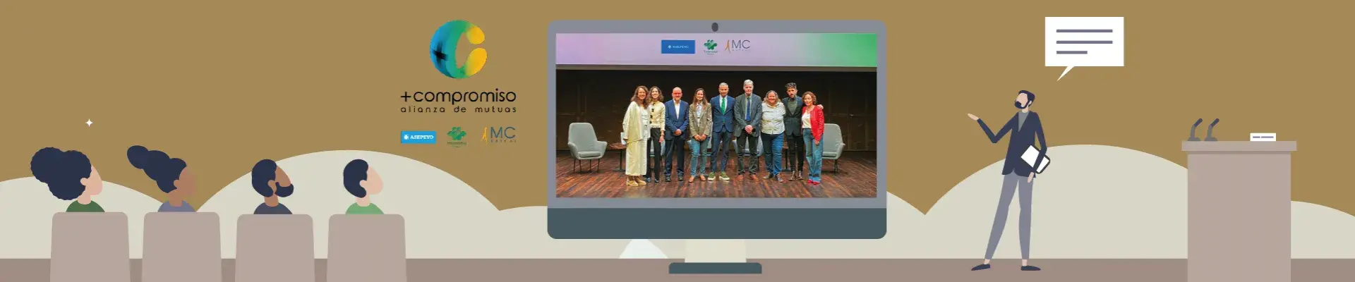 Banner jornada CaixaForum +compromiso