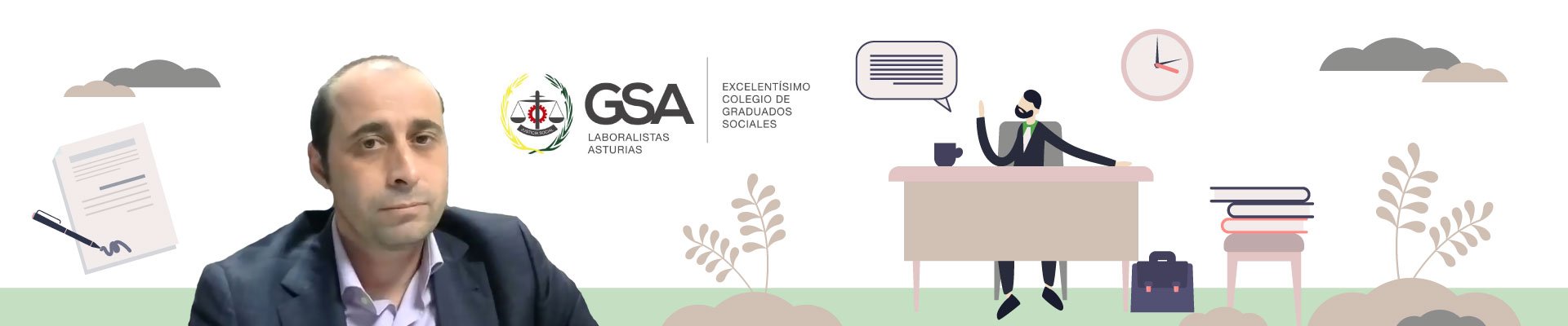 Entrevista a Marcos Martínez, presidente del Colegio de Graduados Sociales de Asturias