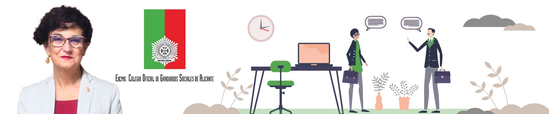 Mª ANTONIA OLIVA, presidenta del Colegio de Graduados Sociales de Alicante: “No elegí la profesión, me eligió ella a mí”