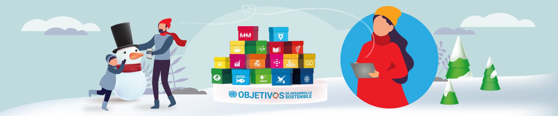 Feliz Navidad, feliz Año Nuevo y feliz ODS
