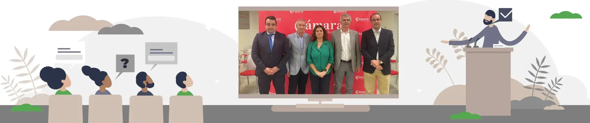 Banner jornada Cámara de comercio Lanzarote