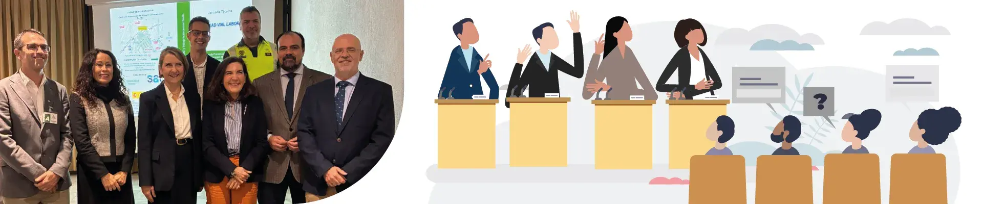 Fraternidad-Muprespa participa nunhas xornadas en Sevilla sobre seguridade viaria laboral