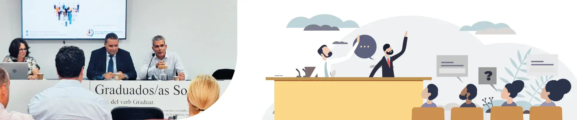 Banner Las Palmas on employment relationship -[17577]