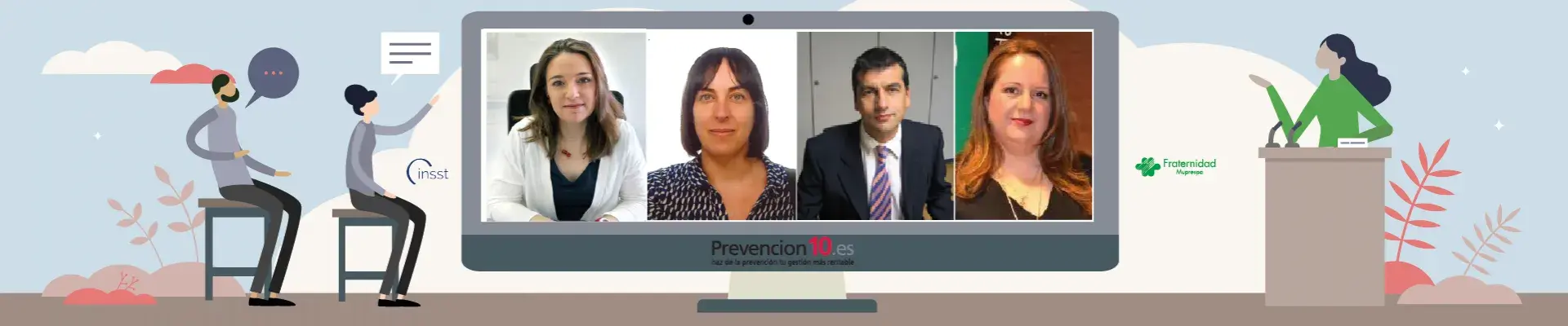 Qué es y cómo prevencion10: jornada en Fraternidad-Muprespa con representantes del INSST