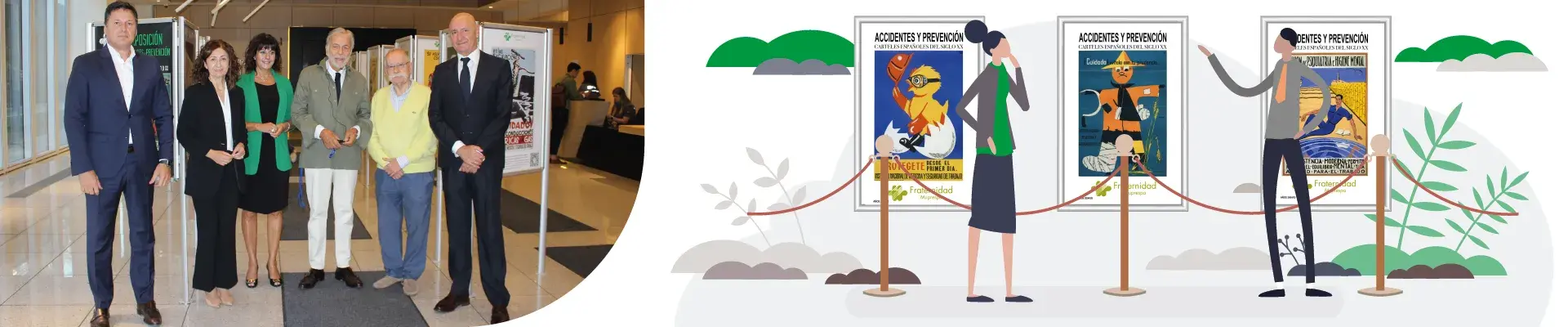 Banner Exposición de carteles de prevención siglo XX