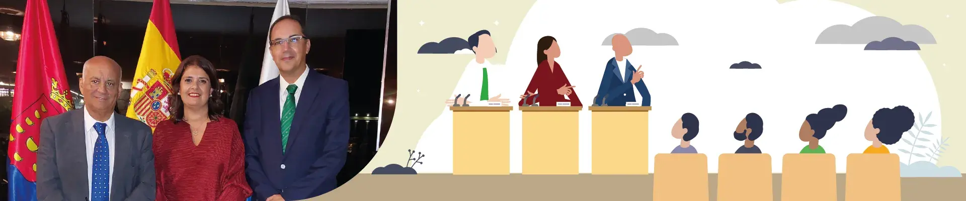 Fraternidad-Muprespa acompaña a los Graduados Sociales de Lanzarote en el 20 aniversario de su Colegio