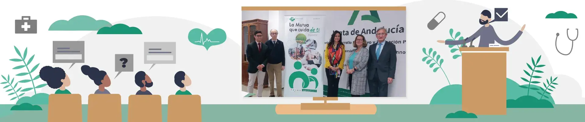 Fraternidad-Muprespa participa en una jornada de trabajo en Sevilla sobre la prestación del CUME