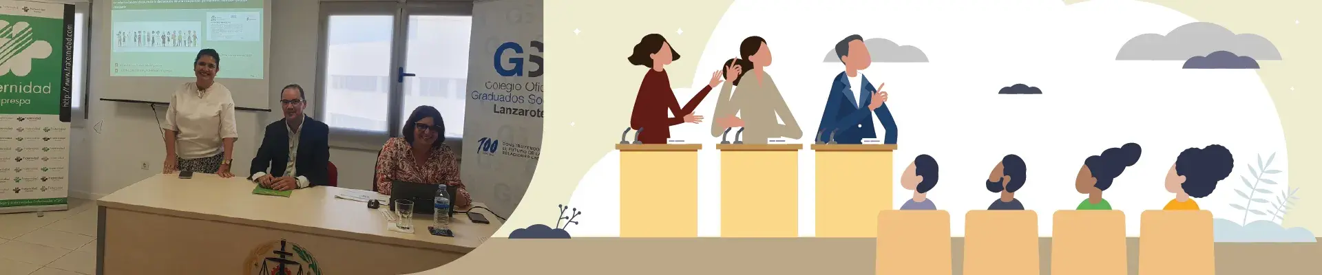 Lan-harremanaren inguruko hitzaldia Lanzaroten IP deklarazioaren ostean