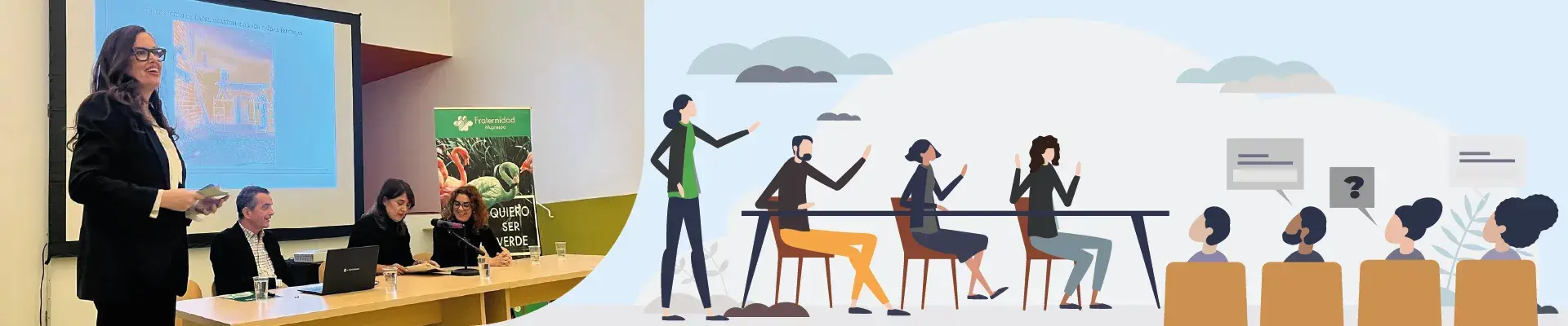 Fraternidad-Muprespa participa en Plasencia nunhas xornadas sobre caídas de altura na construción