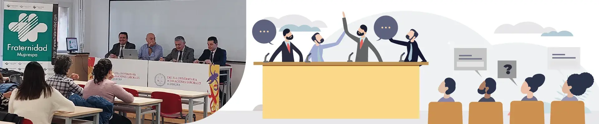 Fraternidad-Muprespa participa en una jornada con el INSS y el CGS de Zamora