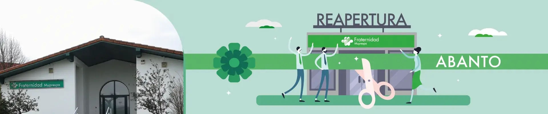 Fraternidad-Muprespa reabre su centro de Abanto