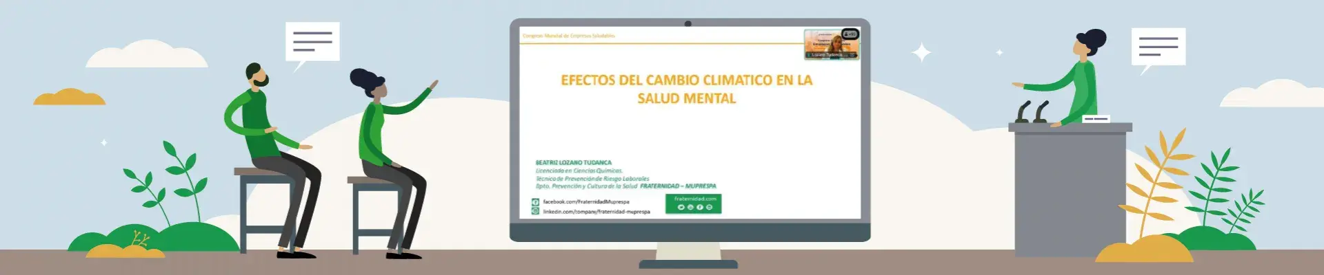 Fraternidad-Muprespa participa al World Congress of Healthy Companies