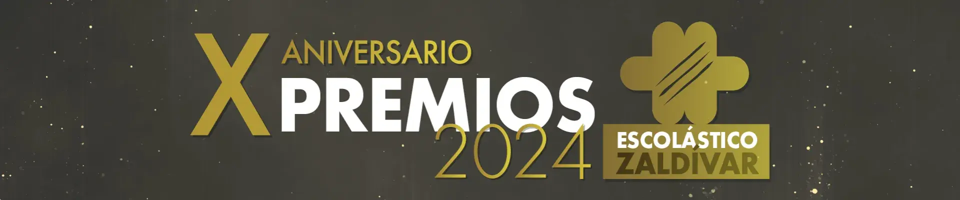 Ya puedes ver el vídeo resumen de los X Premios Escolástico Zaldívar