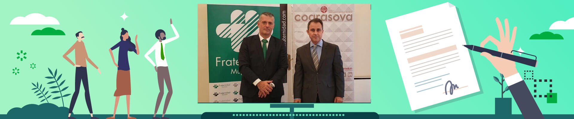 Acuerdo Farternidad Muprespa y CGS Valencia
