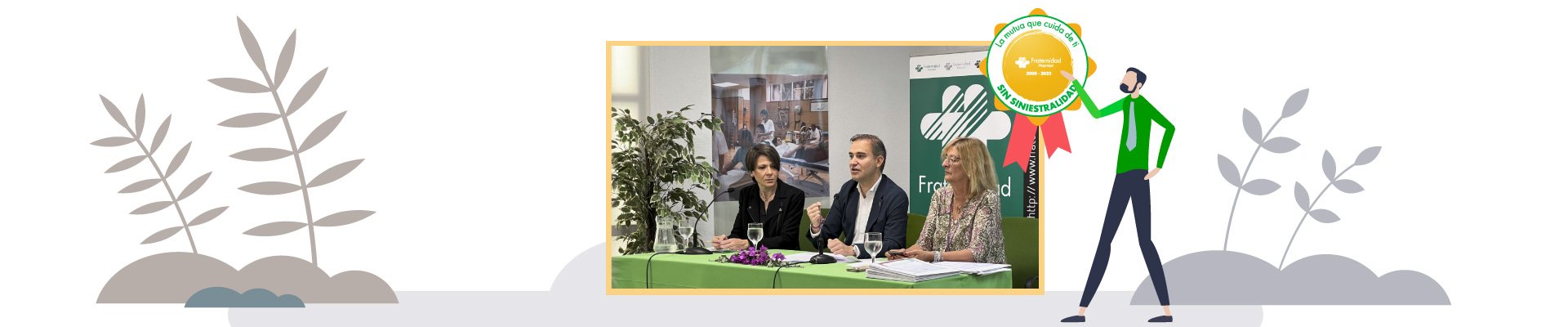 Fraternidad-Muprespa entrega a "Distinción Cero Accidente" a cincuenta empresas de Almería