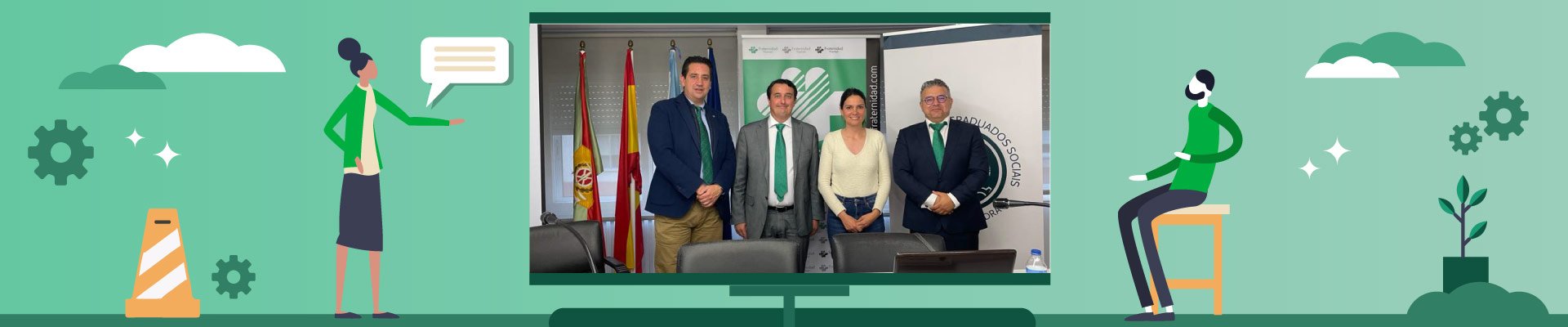 Fraternidad-Muprespa participa en una jornada informativa sobre “Casos excepcionales en accidentes de trabajo” organizada por el CGS de Pontevedra