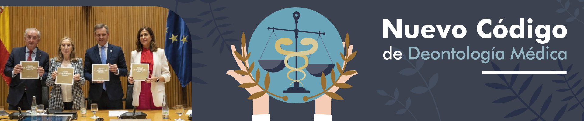 Banner Nuevo Código de Deontología Médica