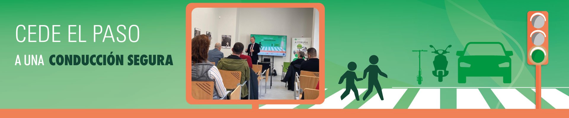 pankarta bide-segurtasunaren bosgarren astea