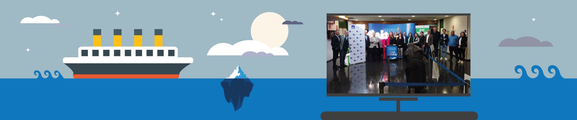 INAUGURADA EN OVIEDO LA EXPOSICIÓN ¿PUDO EVITARSE LA TRAGEDIA DEL TITANIC? LA IMPORTANCIA DE LA PREVENCIÓN